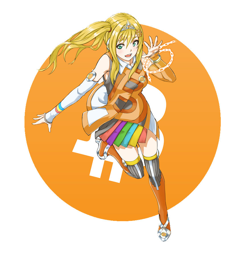 Anime Bitcoin avatar